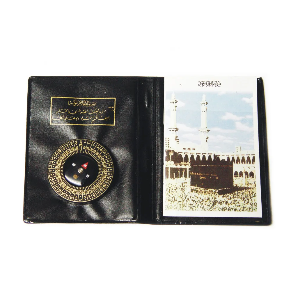 promotional high quality custom qibla direction compass with map