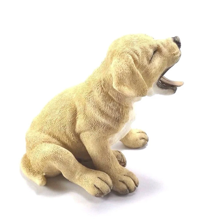 Golden Retriever Dog Figurine Statue Puppy Lovers Pet Resin Gift Collectible