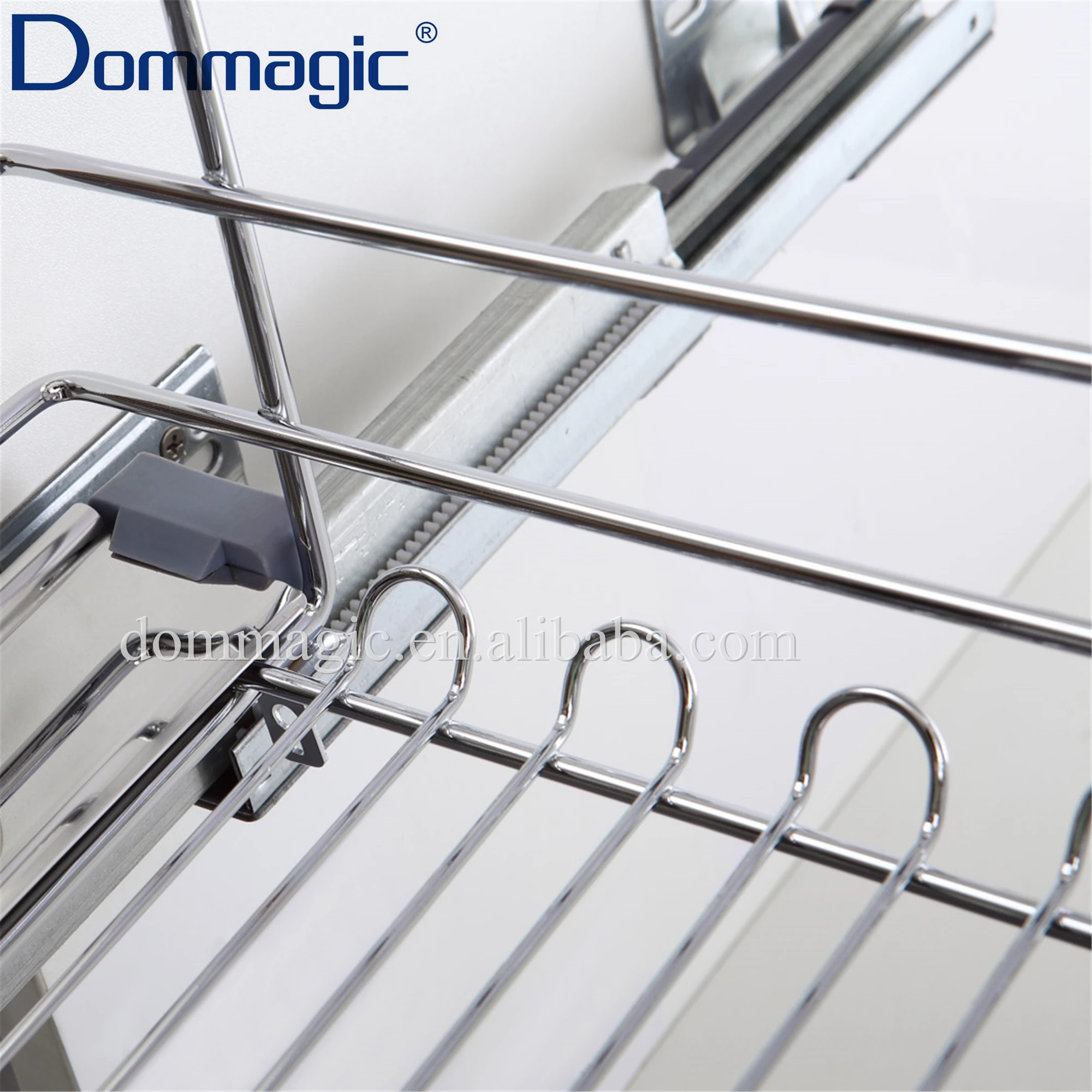 Kitchen Basket 3-side Pull Out Drawer Basket for Base Cabinet Storage