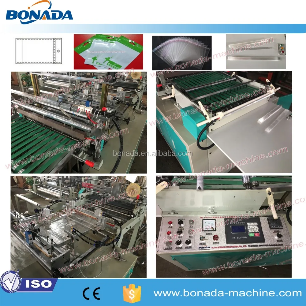 High Speed Side Sealing PP Bread Bag Making Machine