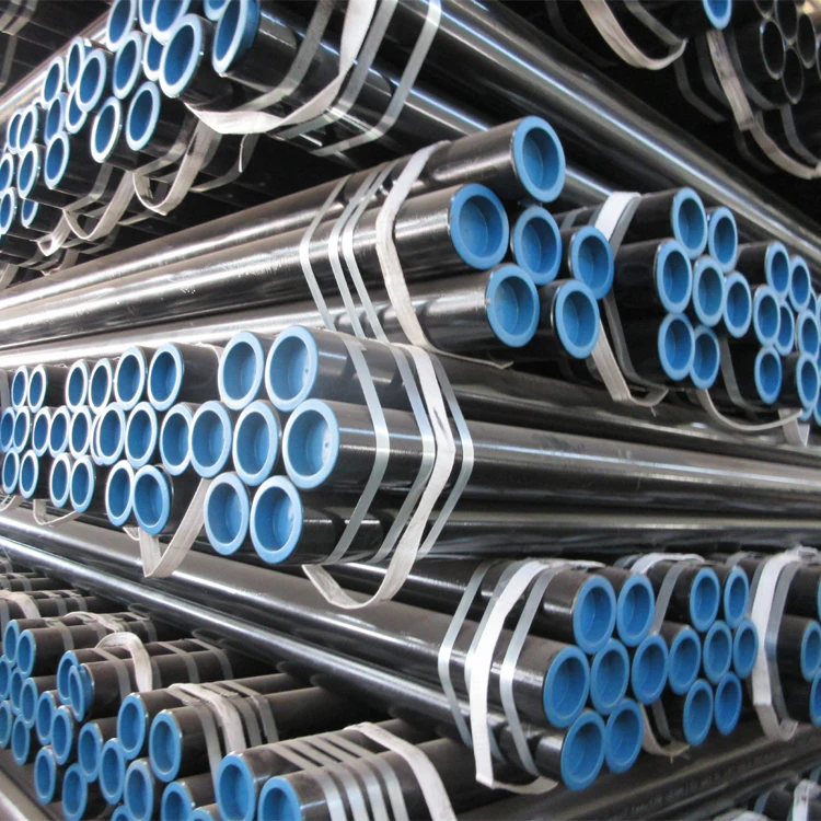 DIN1629 ST52 hot rolled seamless steel pipes