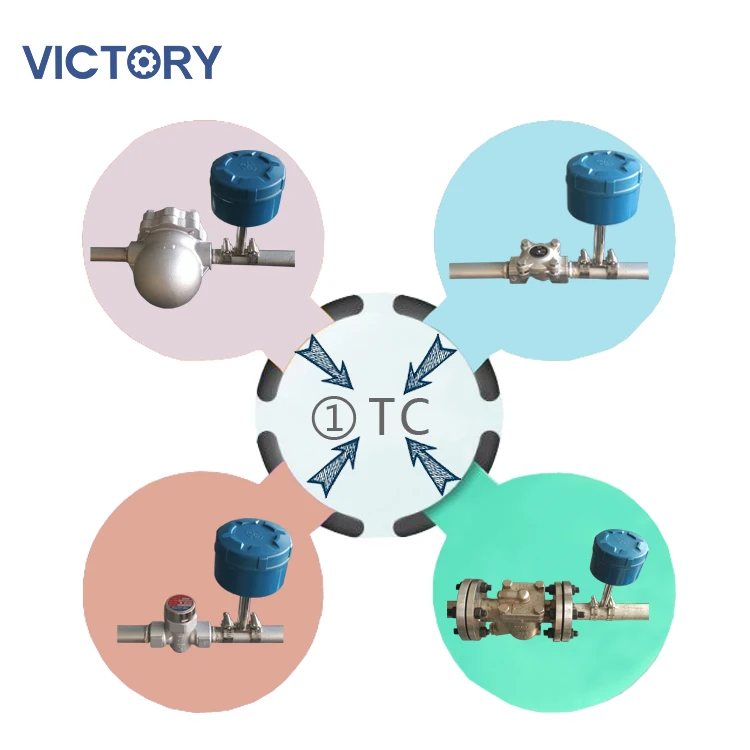 Steam trap wireless monitoring system