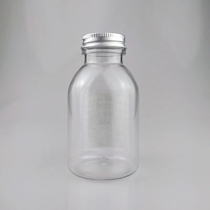 
250ml Plastic Milk Tea Bottles Soya Milk Bottles 