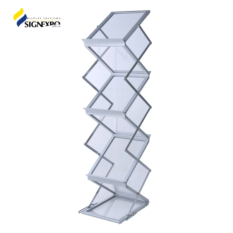 
Foldaway Stand A3, A4 acrylic Brochure Holder 