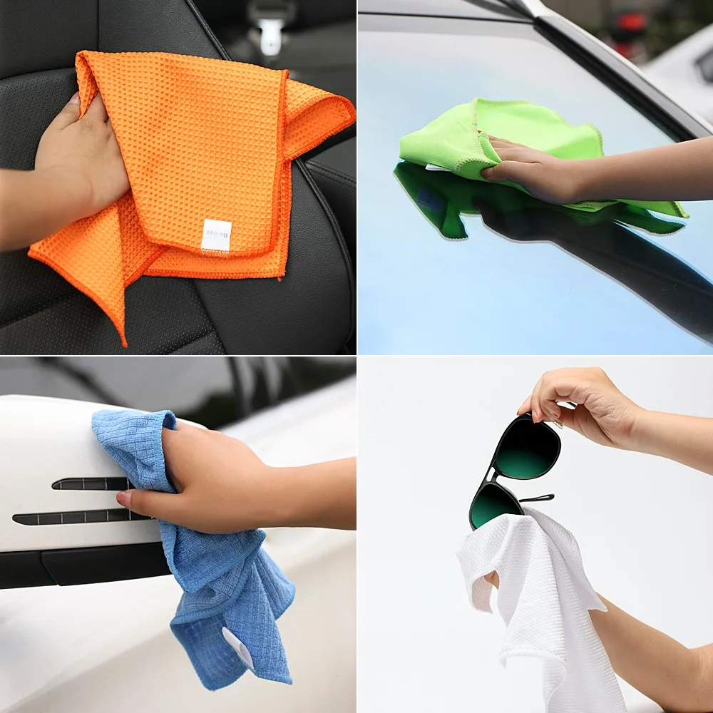 
Cheap industrial wholesale microfiber clean wash wiper dust rag kitchen dish cloth 