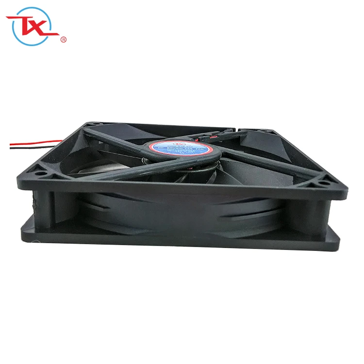 Вентиляторы высокого статического давления 120 мм 12 В постоянного тока 120 мм x 25 мм вентилятор постоянного тока