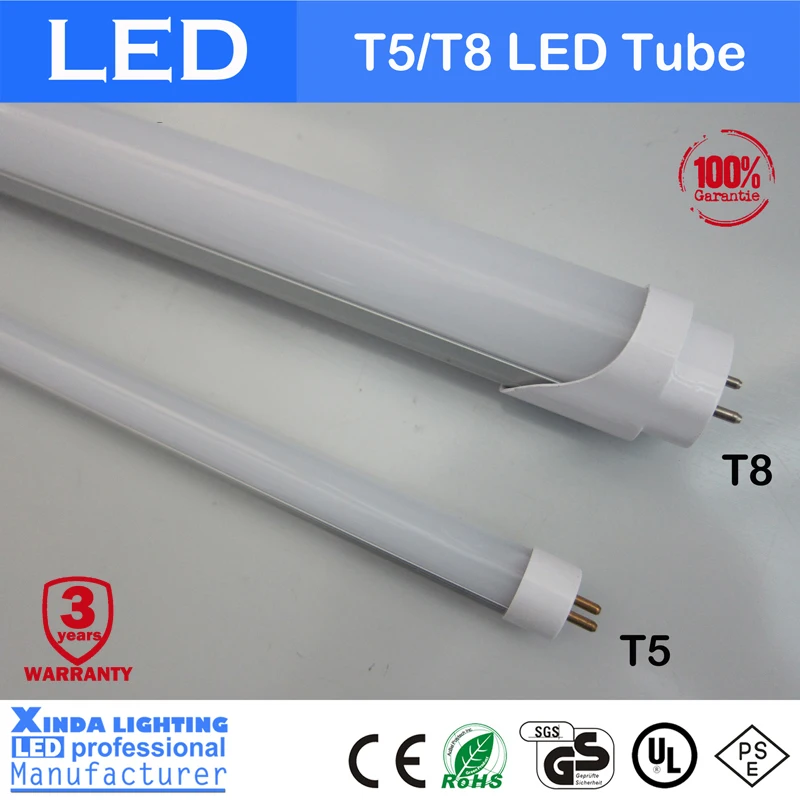 
high lumens t5 t8 integrated tube split tube 600mm 1200mm 9w 18w 36w led reb tube 