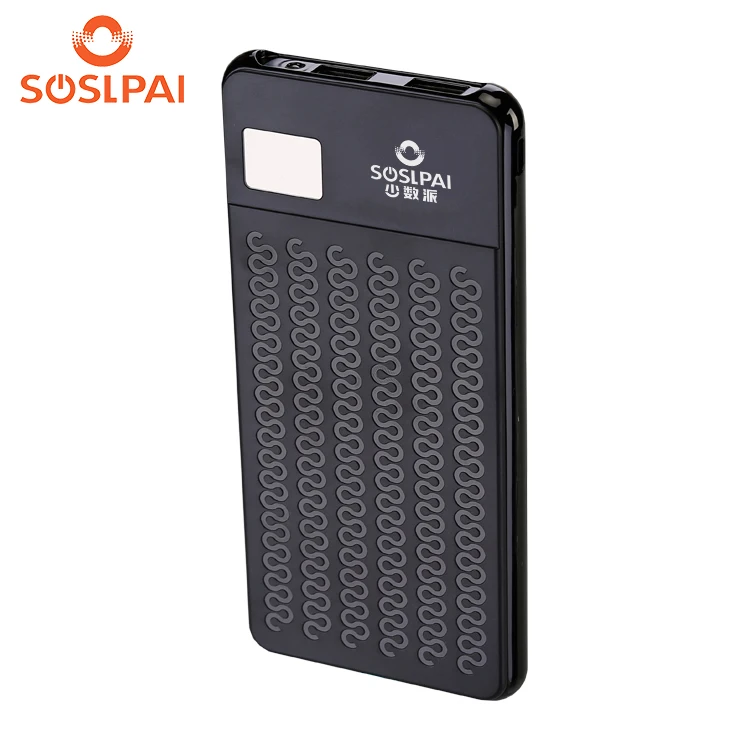 Уникальное зарядное устройство для мобильного телефона модный и Портативный 10000 мАч цифровой дисплей Power Bank