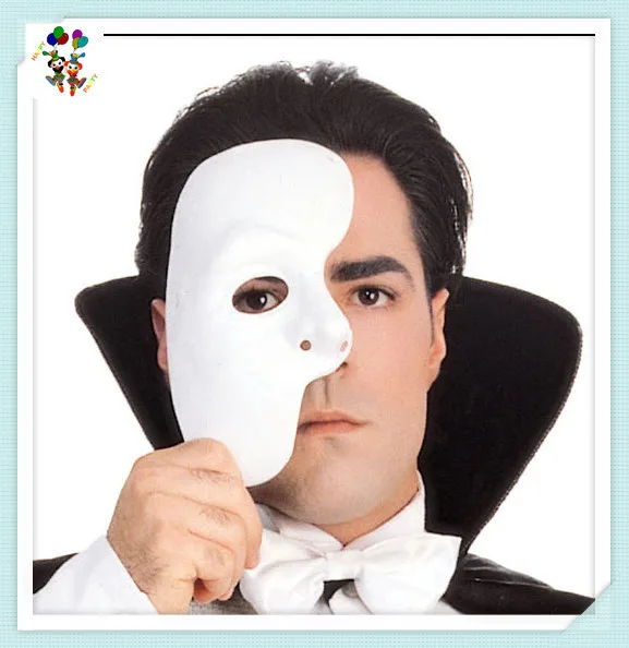 Adult Masquerade Dance Carnival Party Phantom Funny Half Face Masks HPC-1533