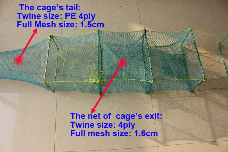 hot selling fishing trap cage for fishing in river  shallow sea  lake shrimp eel  crab trap