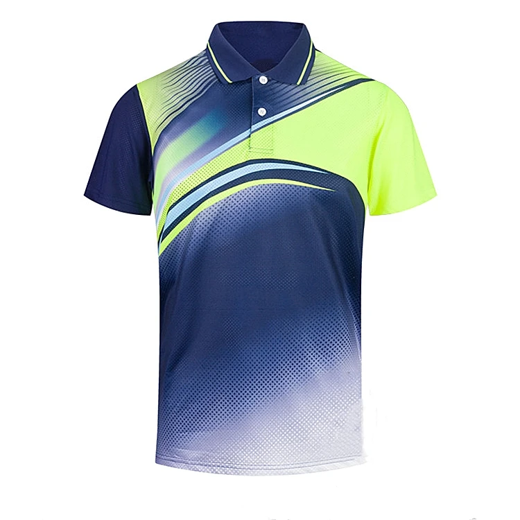New design badminton jersey fabric sports jersey new model