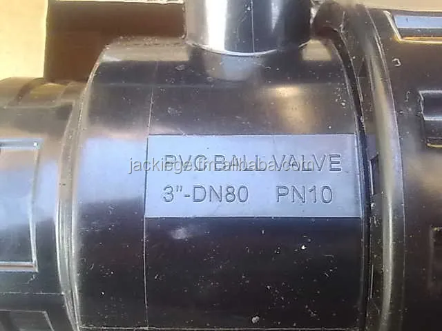 pvc single union ball valve