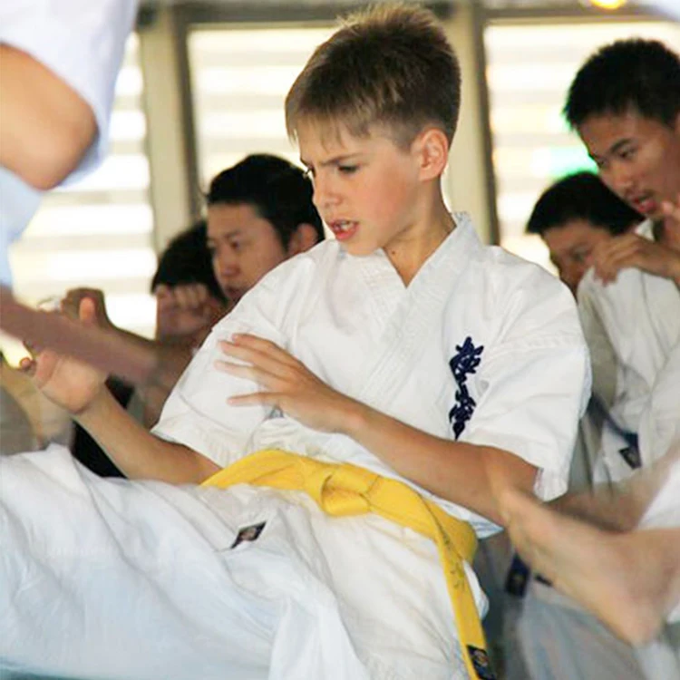 Холст, 10 унций, боевые искусства, форма Kyokushin, карате, униформа