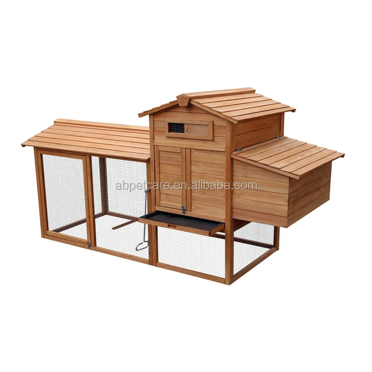 Chicken Coop Rabbit hutch Wood House Pet Cage