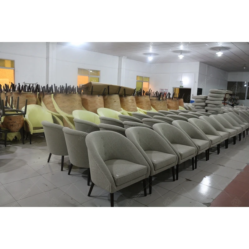 Современная мебель для ресторана отеля с мягким стулом