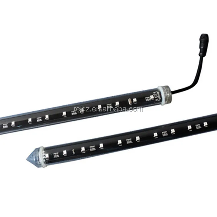 Vertical dmx rgb flexible 3d led tube matrix disco light for night club