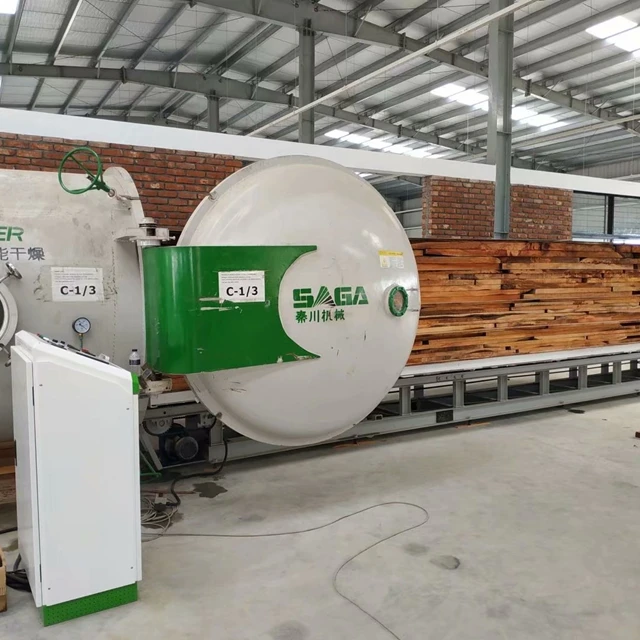 3CBM HF Kiln Vacuum Wood Drying Machine HFVD30-SA