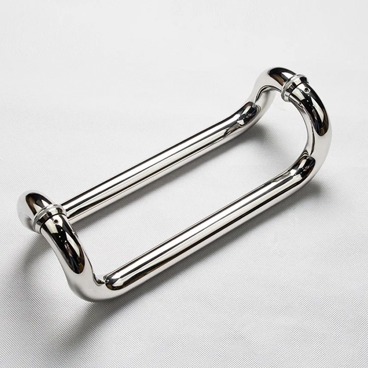 Modern design S shape stainless steel sliding glass door handle