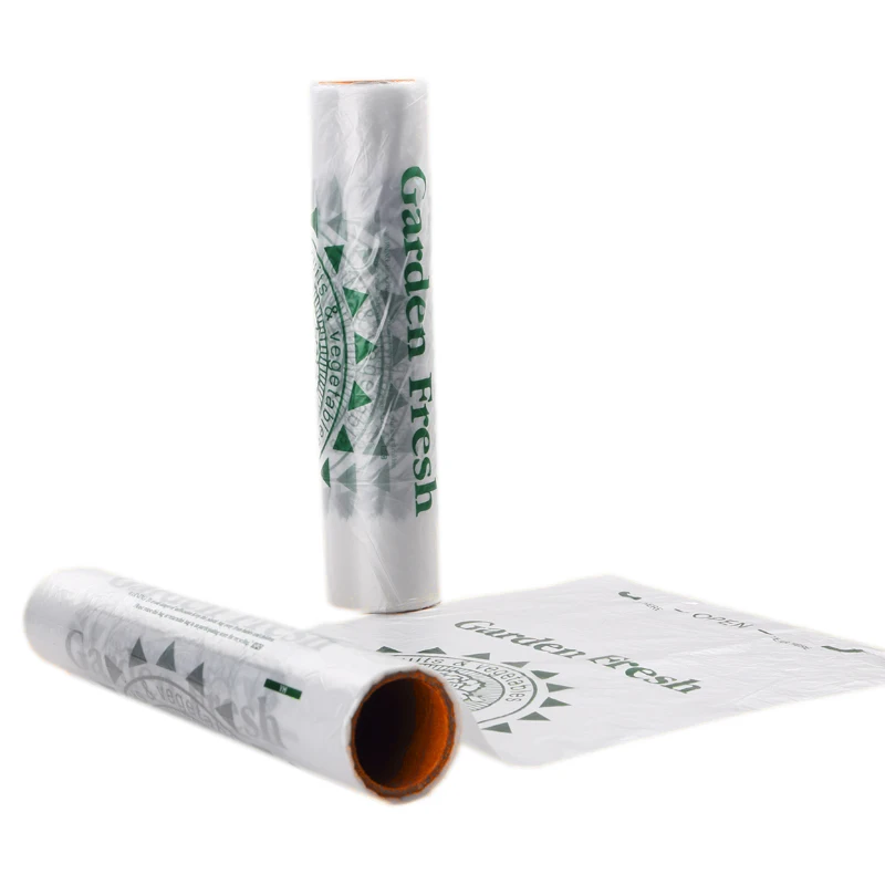 Factory Produce Reusable Produce Bags Ldpe Safe Handling Produce Bag On Roll