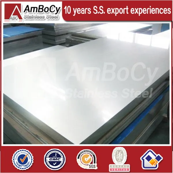 Mirror Finish 304 Stainless Steel Sheet