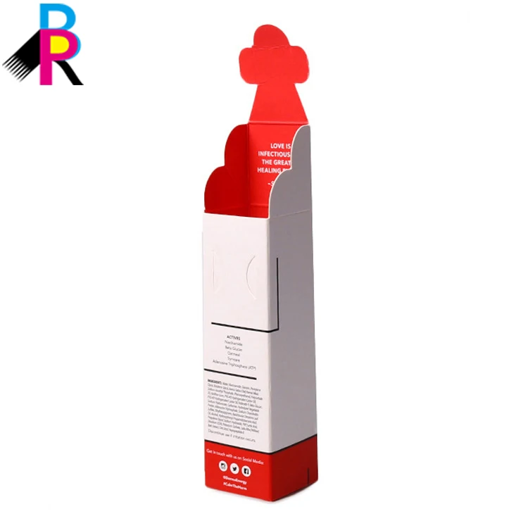 Custom Printing 350 Gsm Tuck Self Lock Package Box with Insert Matt Varnishing Top Custom Service
