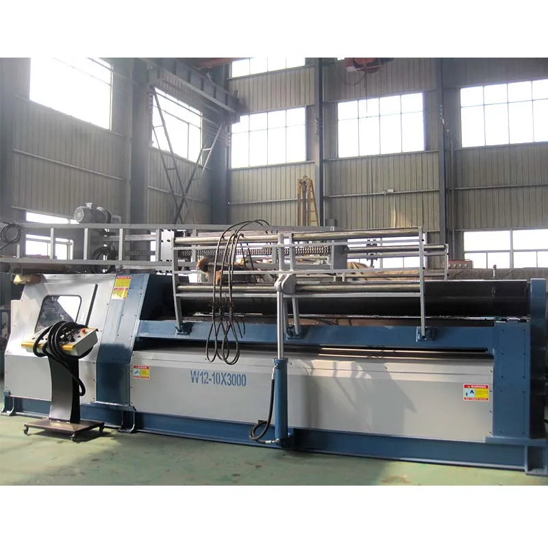 automatic cnc steel plate rolling machine hydraulic 4-roll machines