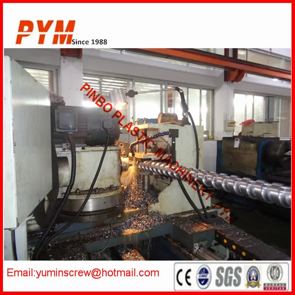 Экструдер одного биметаллические пвх винт баррель