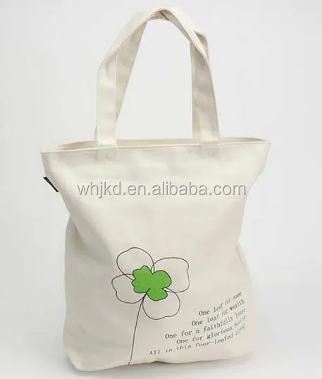 Customized design tote bags with custom printed logo tote bag cotton canvas