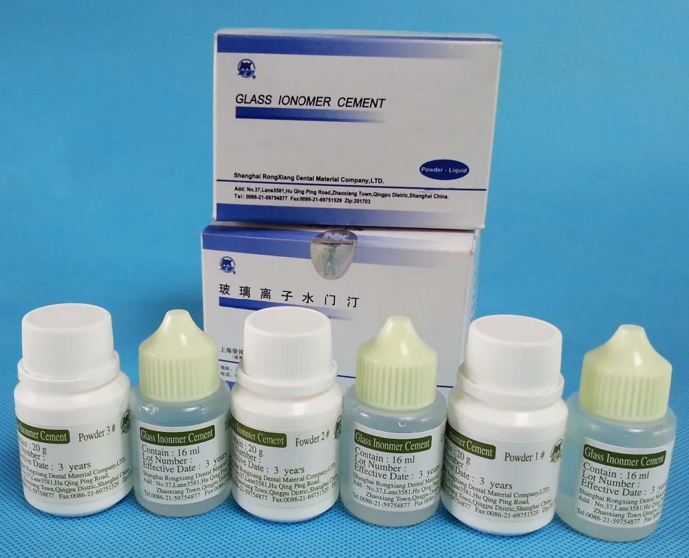 
Shanghai manufacturer NK GIC glass ionomer cement 