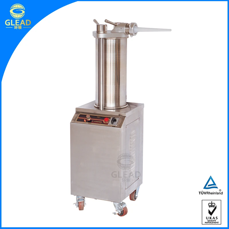 New style 280kg/h hydraulic semi-automatic sausage filling