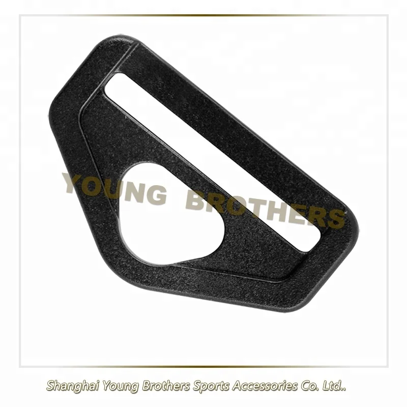 High Quality Plastic Adjustable Semi-Moon D Ring Buckles for Backpacks or Suitcases