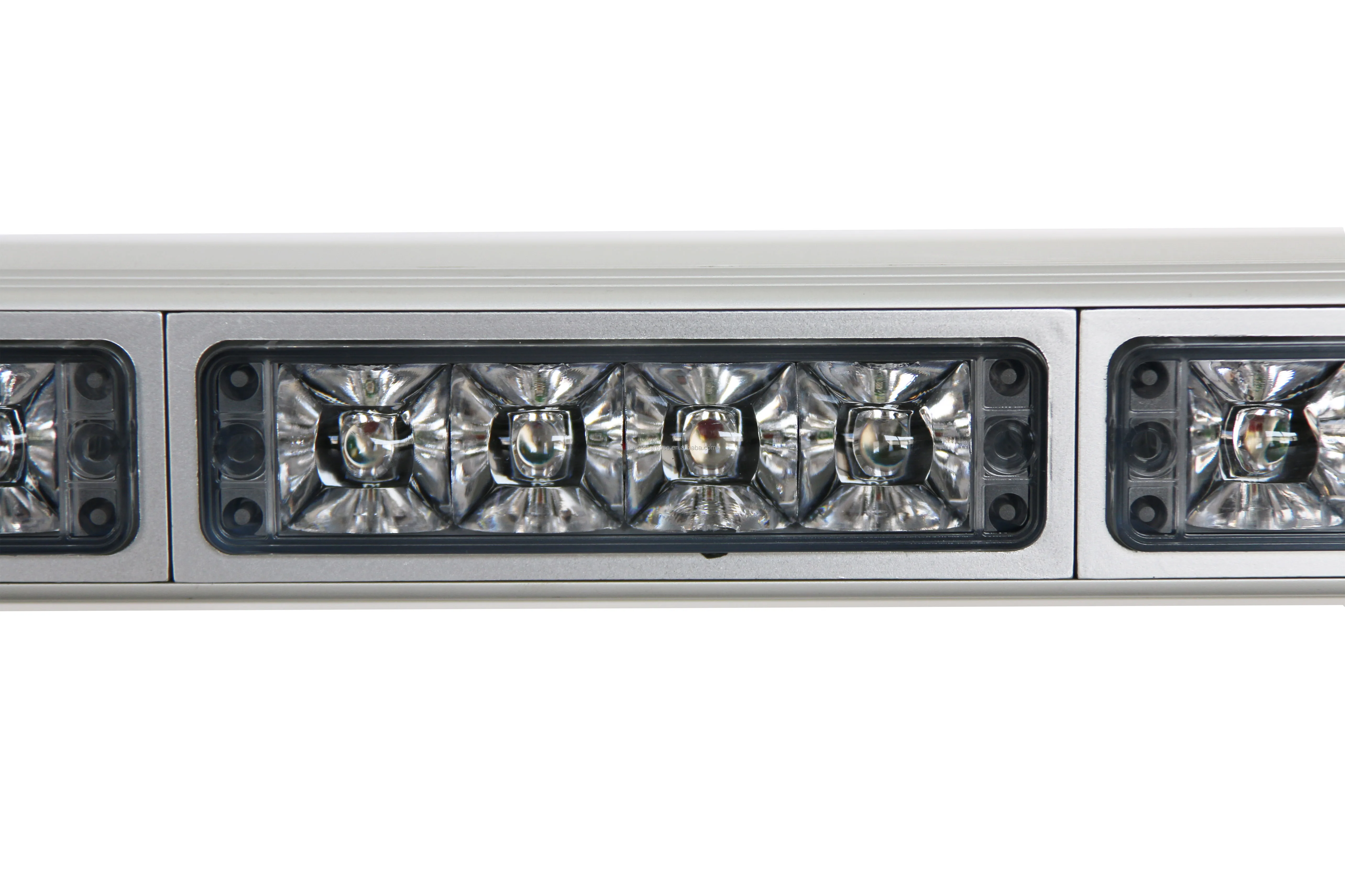 High bright 3 watt slim led light bar with new cool stylish lens roof top car flash strobe lightbar emergency strobe bar light