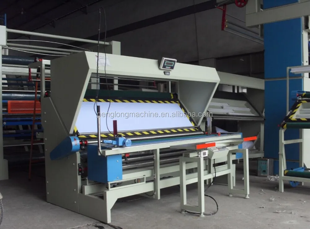 
Knitted Fabric Inspection Rolling Machine with Passage cum cutter edge align system easy to operate 
