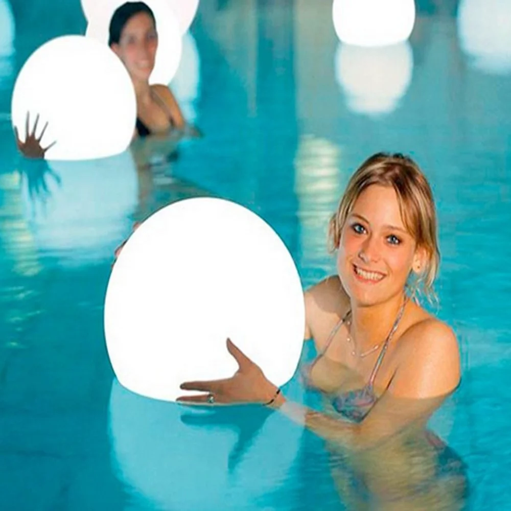 12cm 15cm 20cm 25cm 30cm 35cm 40cm 50cm 60cm 80cm 100cm plastic color changing Led Light up Ball for event wedding decoration