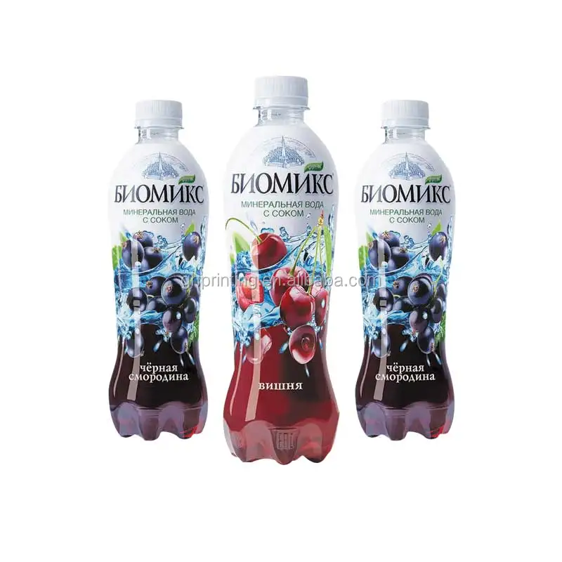 hot selling energy drink heat seal shrink label