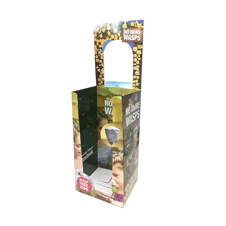 Popular Customized Floor Standing Display Stand Exhibitors Cardboard Pop Display