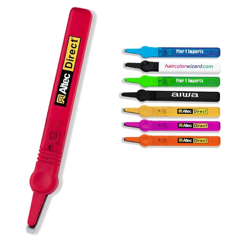 Лидер продаж, конкурентоспособная цена, высококачественные карманные офисные канцелярские товары, новинка из твердого пластика для снятия степлера