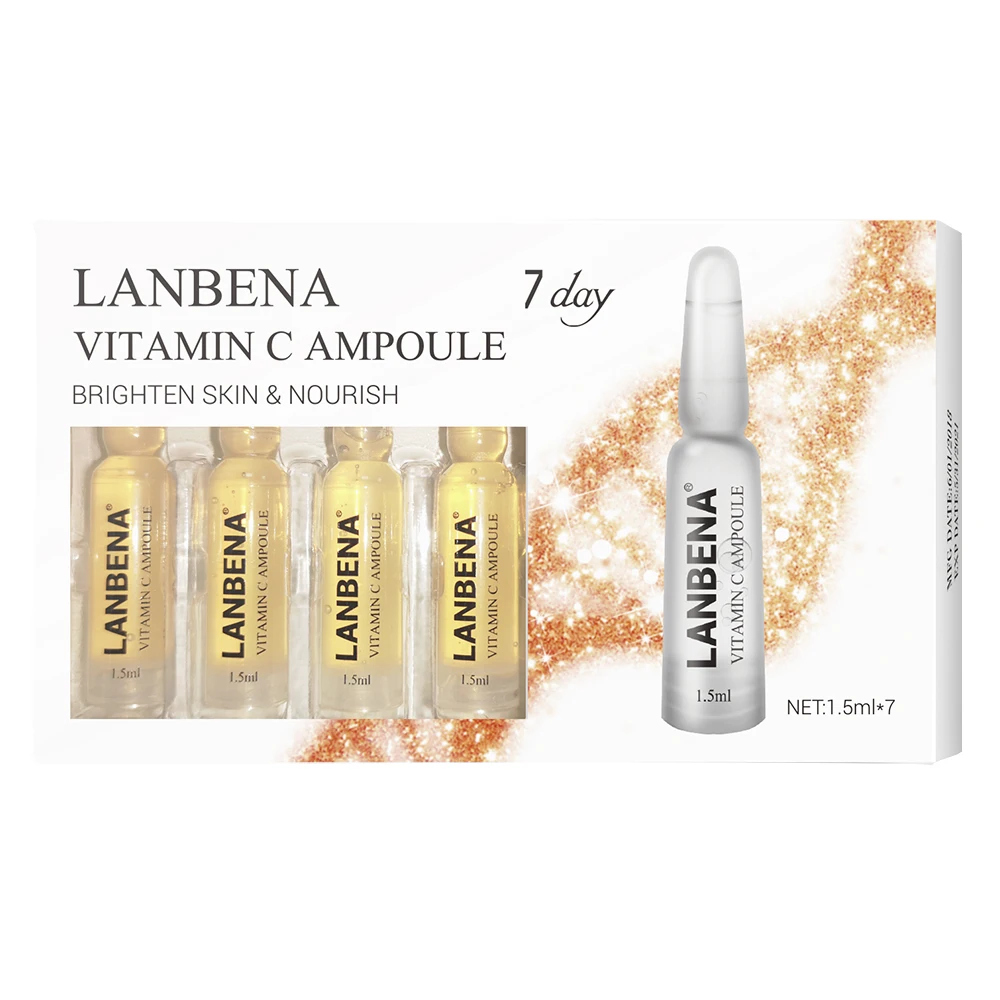 
LANBENA увлажняющий уход за кожей Отбеливание витамин C сыворотка  (1100011471462)