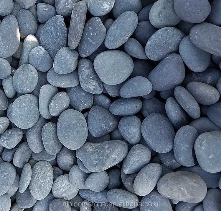 
black mexican beach round river pebbles stone 