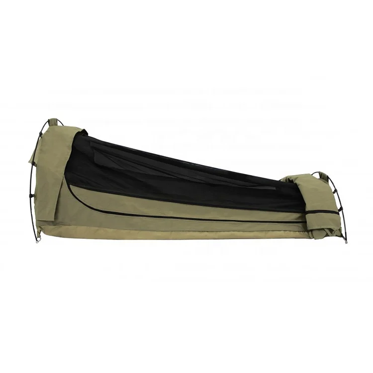 Wholesale outdoor canvas custom camping swag tent