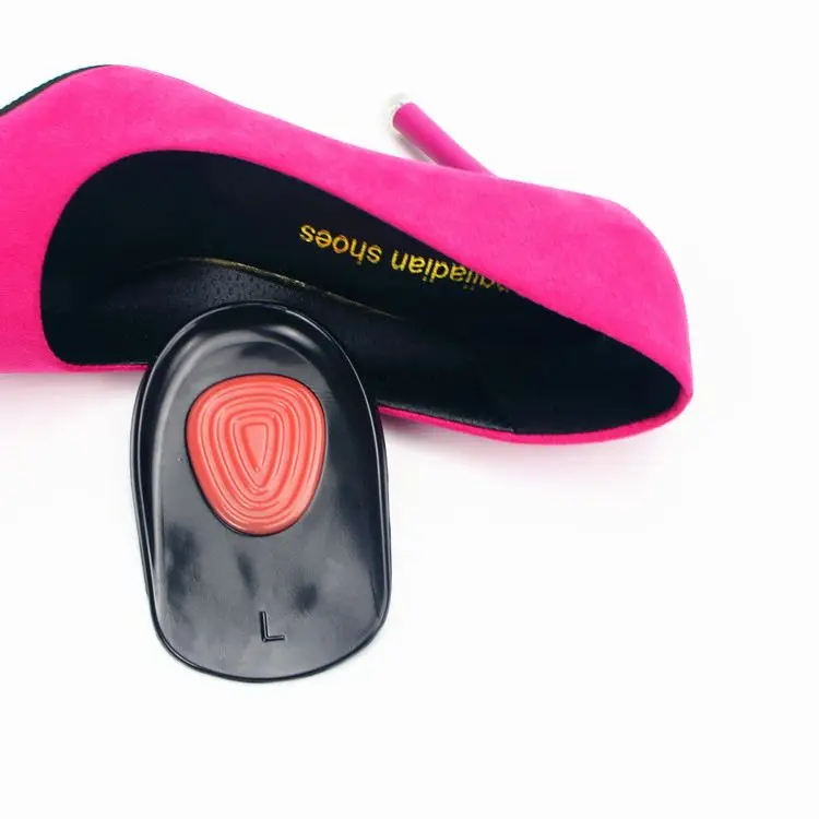 
silicon gel Cushions.Heel Cups Plantar Fasciitis Inserts - 4pcs Silicone Gel Heel Cup Pads for Heel Spur and Pain Relieve 