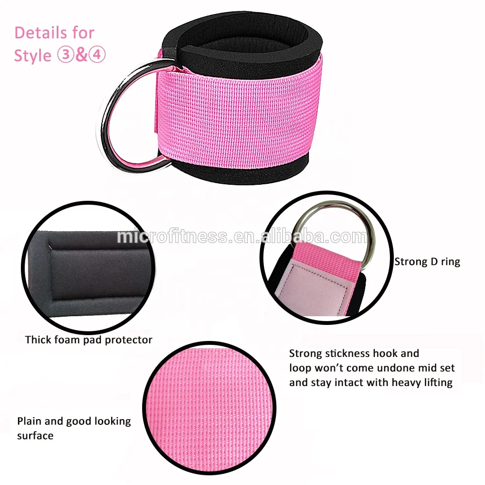 Custom logo fitness ankle support adjustable elastic sport ankle straps