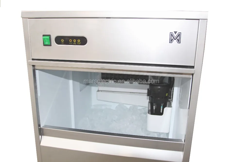IM-100AS MARS brand 100kg square cube ice maker/Iice machine designed for kitchen drawer