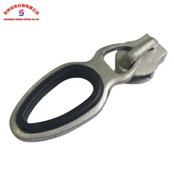 Custom NO.5  Metal Zip Pull Zinc alloy  Plating Puller Zipper Slider