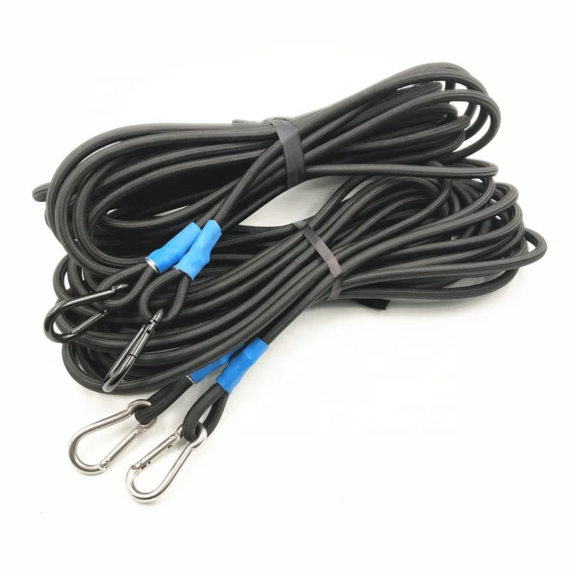 UV resistantExtreme sports cord latex trampoline elastic bungee rope