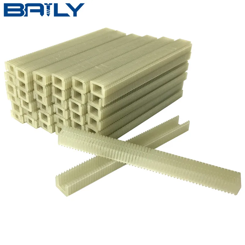 
BAILY supply Plastic (composite) staples for Tags, boat, furniture, lattice, window 