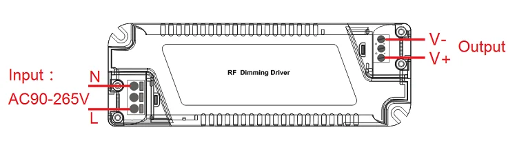 wifi led driver 2.4g led dimming driver 130mA 5W, 150mA 6W, 180mA 7W  CE, RoHS approval
