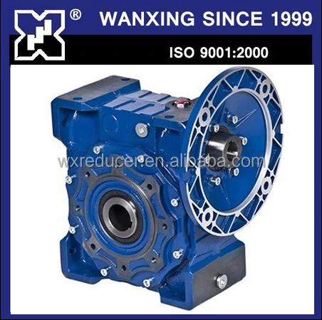 b14 and b5 flange input cast iron nmrv worm gear motor reduction gearboxes with output flange