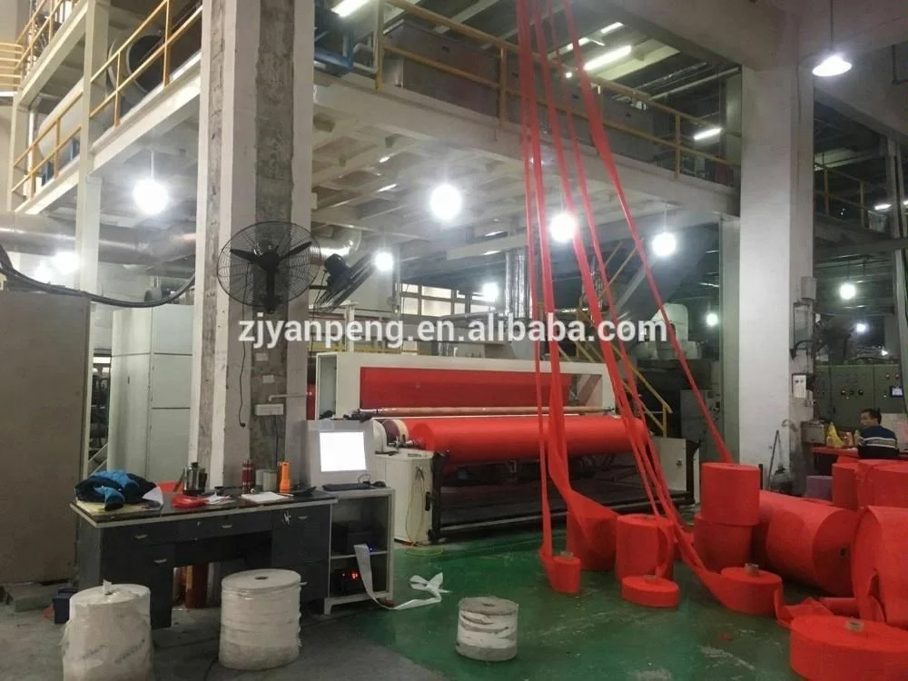 3200MM SS PP Spunbond nonwoven machine from Yanpeng Nonwoven Machinery