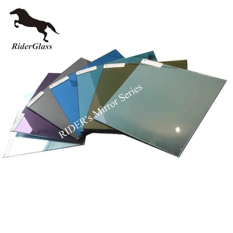 Super Thin Bronze Grey Mirror Glass